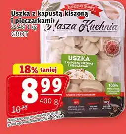 Prim Market Uszka z kapustą kiszoną i pieczarkami Nasza Kuchnia Graal oferta