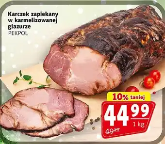 Karczek zapiękany w karmelizowanej glazurze Pekpol
