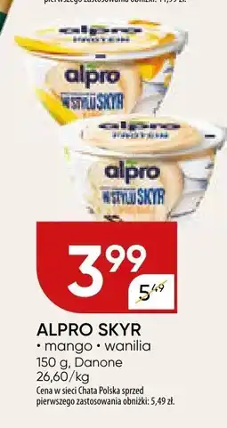 Chata Polska Alpro Skyr Danone oferta