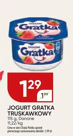 Chata Polska Jogurt Gratka truskawkowy Danone oferta