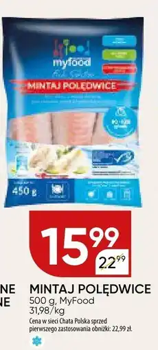 Chata Polska Mintaj polędwice MyFood oferta