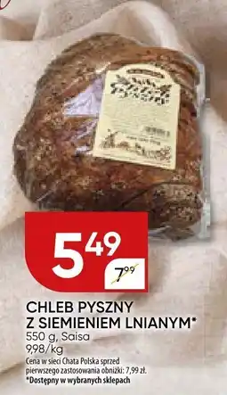 Chata Polska Chleb pyszny z siemieniem lnianym Soisa oferta
