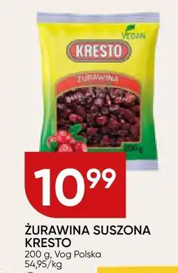 Chata Polska Żurawina suszona Kresto oferta