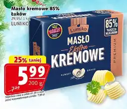 Prim Market Masło kremowe 85% tłuków Lumiko 200g oferta