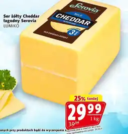 Prim Market Ser żółty Cheddar łagodny Serovia Lumiko 1kg oferta