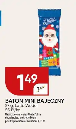 Chata Polska Baton Mini Bajeczny Lotte Wedel oferta