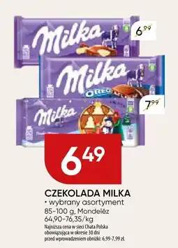 Chata Polska Czekolada Milka Mondelez oferta