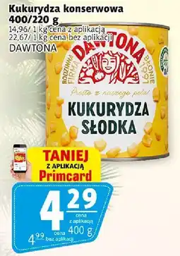 Prim Market Kukurydza konserwowa Dawtona oferta