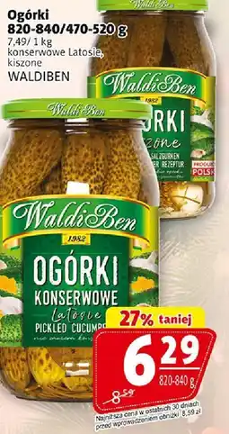 Prim Market Ogórki konserwowe Waldiben oferta