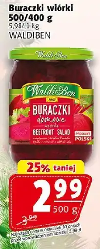 Prim Market Buraczki wiórki Waldiben oferta