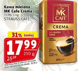 Prim Market Kawa mielona MK Cafe Crema Strauss Cafe oferta