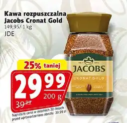 Prim Market Kawa rozpuszczalna Jacobs Cronat Gold JDE oferta