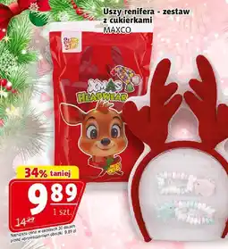 Prim Market Uszy renifera - zestaw z cukierkami MAXCO oferta