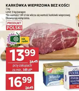 Stokrotka Karkówka wieprzowa bez kości Stokrotka oferta