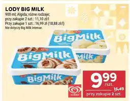 Stokrotka Lody Big Milk Alpida, różne rodzaje oferta