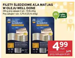 Stokrotka Filety śledziowe a la Matjas Oleju Well Done Ala Matjas oferta
