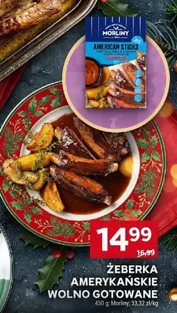 Stokrotka Żeberka amerykańskie wolno gotowane Morliny oferta
