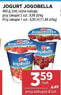 Stokrotka Jogurt Jogobella żółte różne rodzaje Zott oferta