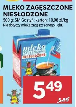 Stokrotka Mleko zagęszczone niesłodzone SM Gostyń karton oferta