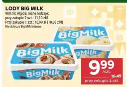 Stokrotka Lody Big Milk różne rodzaje oferta