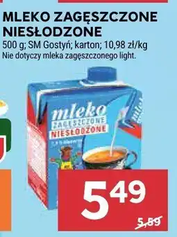 Stokrotka Mleko zagęszczone niesłodzone SM Gostyń oferta