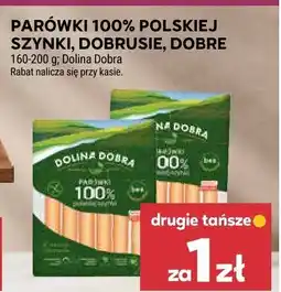 Stokrotka Parówki 100% polskiej szynki, dobrusie, dobre Dolina Dobra oferta