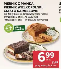 Stokrotka Market Piernik z pianką, Piernik wielkopolski, Ciasto karmelowe oferta