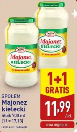 ALDI Majonez kielecki Społem oferta