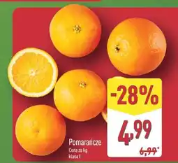 ALDI Pomarańcza oferta