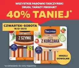 Netto Wszystkie parówki Tarczyński oferta