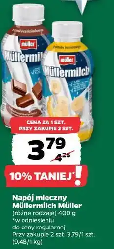Netto Napój mleczny Mullermilch oferta