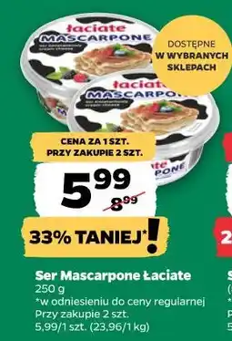Netto Ser Mascarpone Łaciate oferta