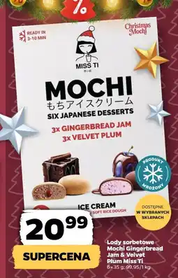 Netto Lody sorbetowe Mocha Gingerbread Jam&Velvet Plum Miss Ti oferta