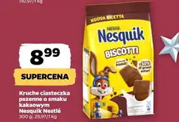 Netto Kruche ciasteczka pszenne o smaku kakaowym Nesquik oferta