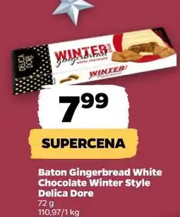 Netto Baton Gingerbread White Chocolate Winter Style oferta
