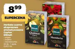 Netto Herbata czarna ekspresowa aromatyzowana Ceylon Dilmah oferta