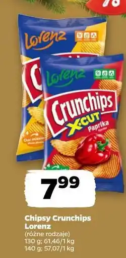 Netto Chipsy Crunchips Lorenz oferta