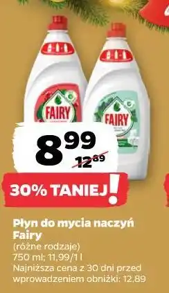 Netto Płyn do mycia naczyń Fairy oferta