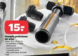 Netto Pompka próżniowa do wina oferta