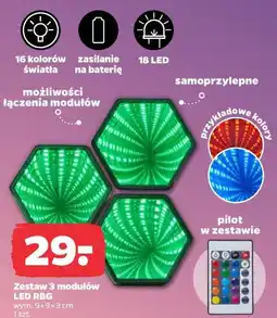 Netto Zestaw 3 modułów LED RBG oferta