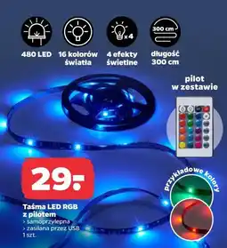 Netto Taśma LED RGB z pilotem oferta