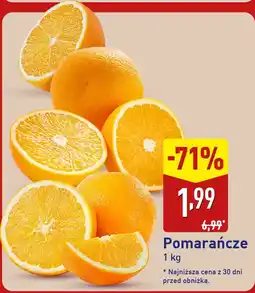 ALDI Pomarańcz 1kg oferta
