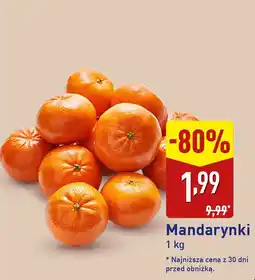 ALDI Mandarynki 1kg oferta