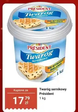 Dino Twaróg sernikowy 1 kg Président oferta
