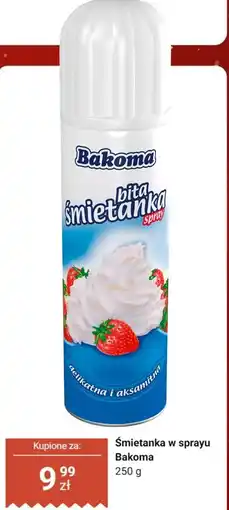 Dino Śmietanka w sprayu Bakoma oferta