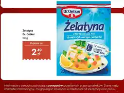 Dino Żelatyna Dr. Oetker oferta