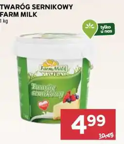 Stokrotka Market TWARÓG SERNIKOWY FARM MILK oferta