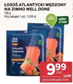 Stokrotka Market Łosoś atlantycki wędzony na zimno Well Done oferta