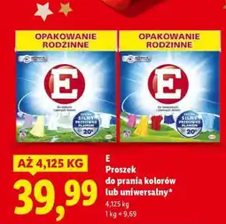 Lidl E Proszek do prania kolorów lub uniwersalny oferta