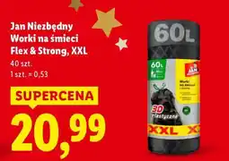 Lidl Jan Niezbędny Worki na śmieci Flex & Strong, XXL oferta